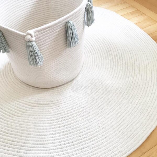 Natural Rope Round Rug - 3.5d | Twig and Tassel Home