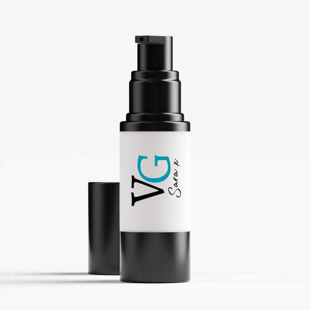 VG Sara X H2O Based Primer - Powerful Silicone-Free Formula | Flawless, Hydrated Base