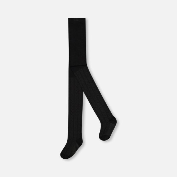 2par2 | Designed in Canada, Baby Cable Tights Black