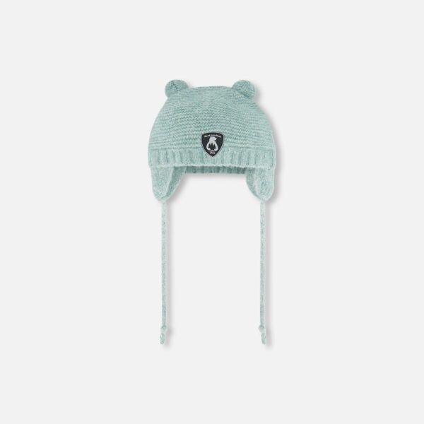 2par2 | Designed in Canada, Knit Hat With Ears Green