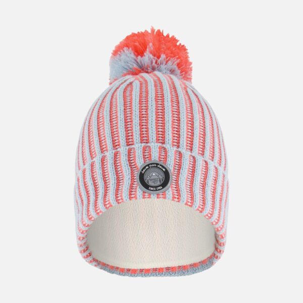 2par2 | Designed in Canada, Knit Hat Air Blue And Coral