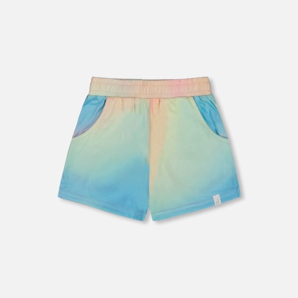 2par2 | Designed in Canada, Printed Short Multicolored Tie Dye