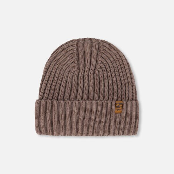 2par2 | Designed in Canada, Cuffed Knit Hat Taupe