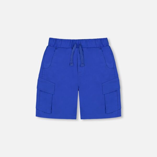 2par2 | Designed in Canada, Parachute Cargo Pocket Shorts Royal Blue