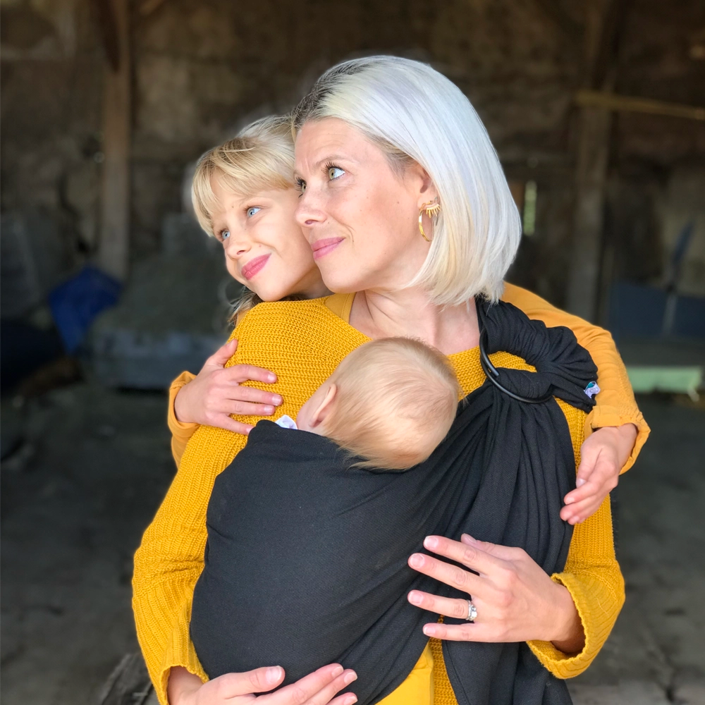 Ergonomic Cotton Baby Ring Sling
