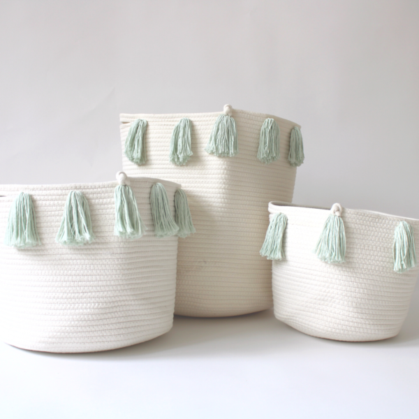 TASSEL BASKET | Create your own Basket Bundle | Twig and Tassel Home