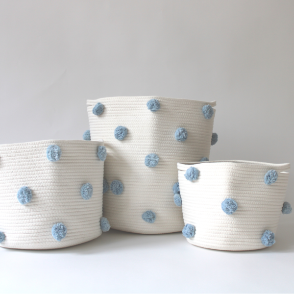 POM BASKET | Create your own Basket Bundle | Twig and Tassel Home