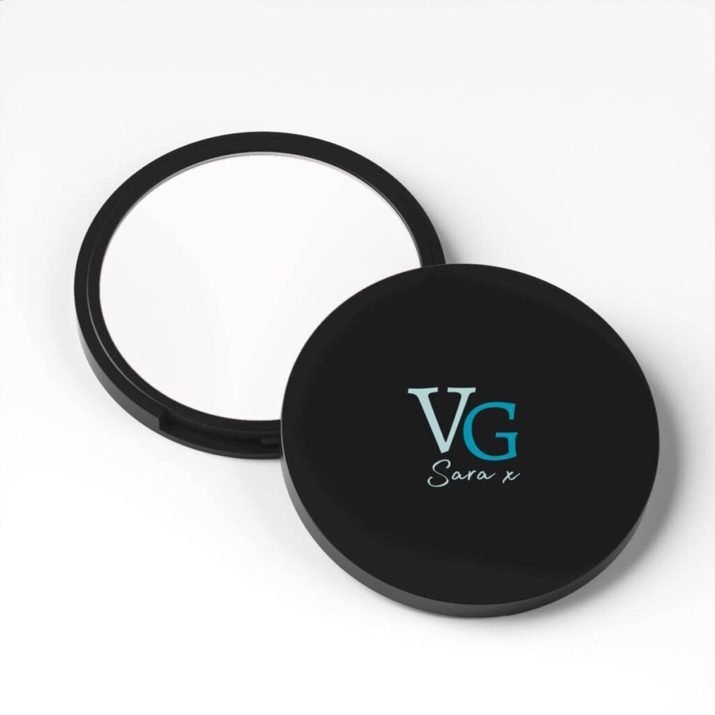 VG Sara X Translucent Compact Powder | Cruelty-Free & Vegan Matte Finish for All-Day Perfection