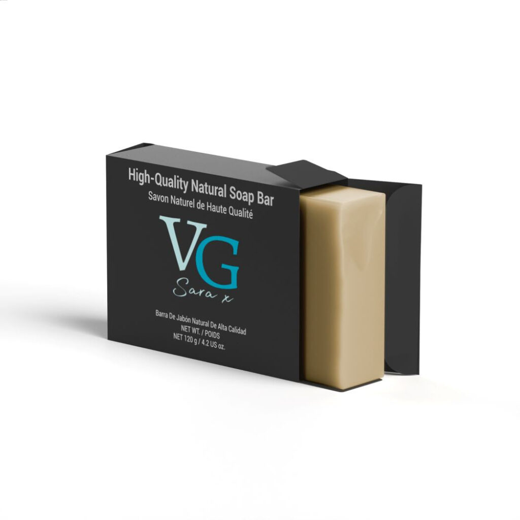 VG Sara X Natural Apricot Soap Bar – Gentle Exfoliation for Radiant Skin