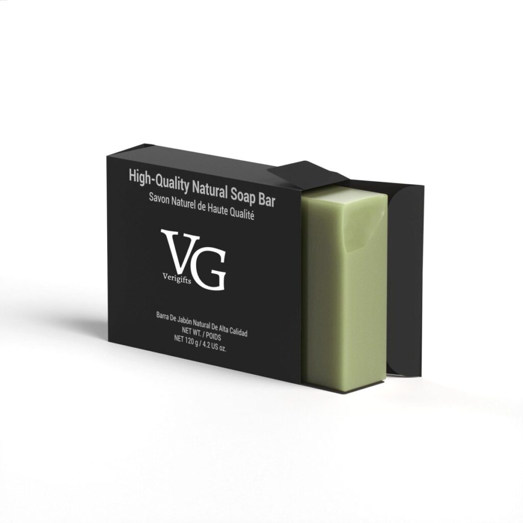Neem and Basil Soap Bar by VG Sara X – Natural, Antibacterial Skin Care