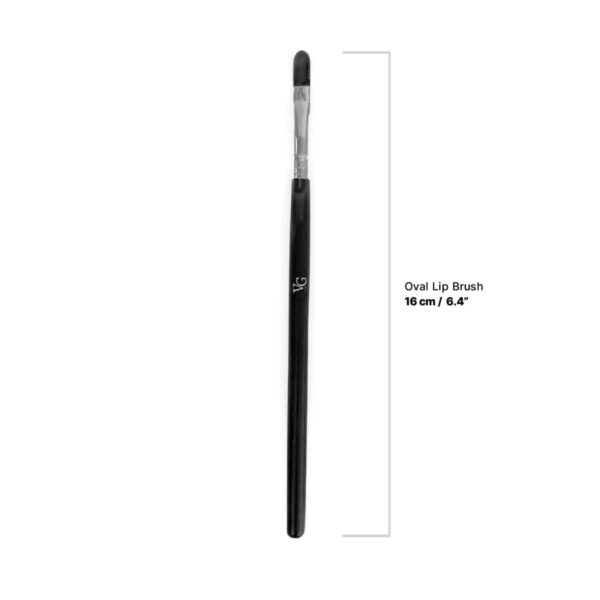 Oval Lip Brush by VG Sara X – Precision Vegan Makeup Brush for Flawless Lips