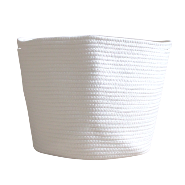 Cotton Rope Basket - Large | Twig and Tassel Home