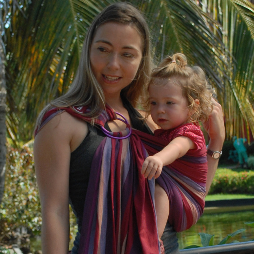 Premium Ergonomic Cotton Ring Sling