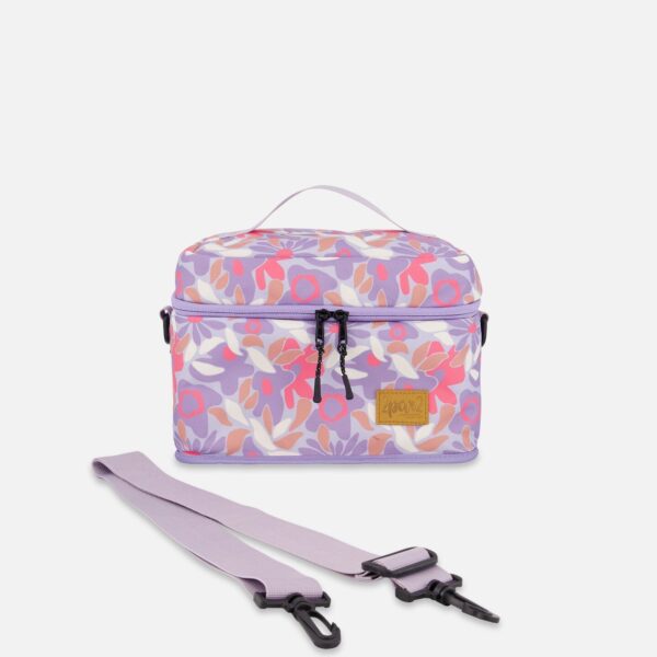 2par2 | Made in Canada, Lunch Box Lilac Retro Flower Print