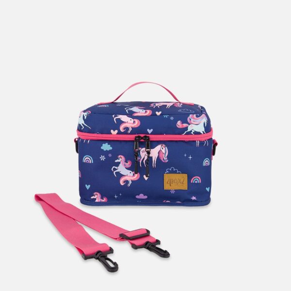2par2 | Designed in Canada, Lunch Box Navy Unicorn Print
