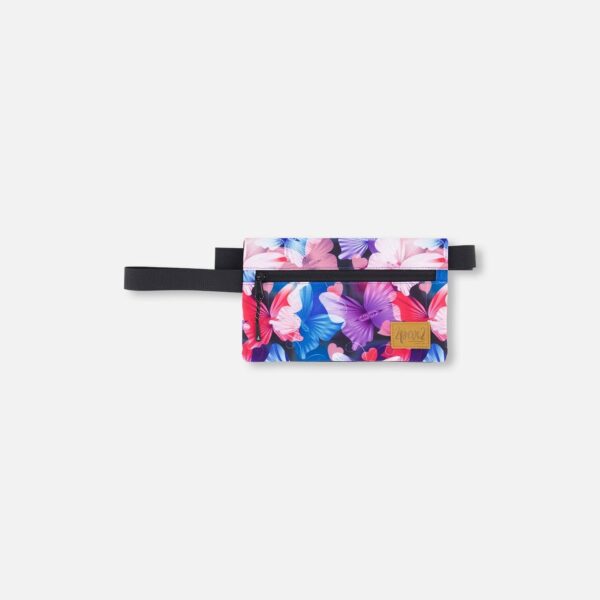 2par2 | Designed in Canada, Double Pencil Case Black Butterfly Print