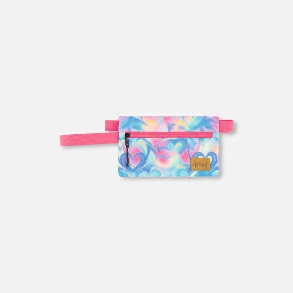 2par2 | Made in Canada, Double Pencil Case Rainbow Heart Print