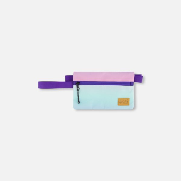 2par2 | Designed in Canada, Double Pencil Case Purple Gradient