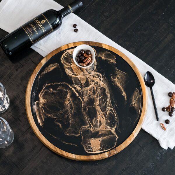 Acacia Lazy Susan | Lynn & Liana Designs, Made In Canada