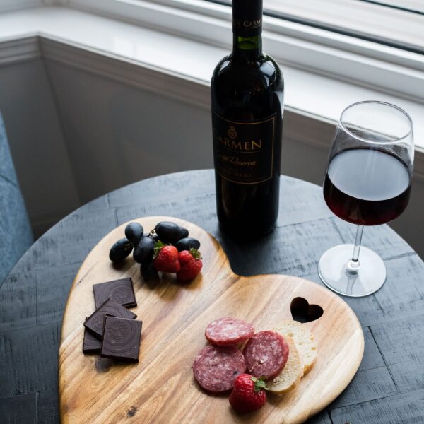 Heart Cutting Board | Lynn & Liana Designs, Made In Canada