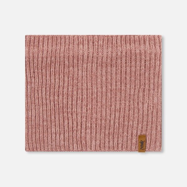 2par2 | Designed in Canada, Mid-Season Knit Neck Warmer Dusty Pink
