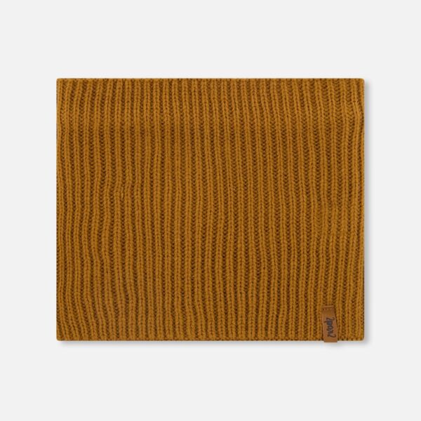 2par2 | Designed in Canada, Mid-Season Knit Neck Warmer Brown Pecan
