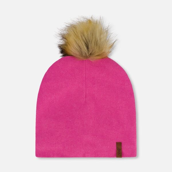 2par2 | Designed in Canada, Mid-Season Jersey Pompom Hat Candy Pink