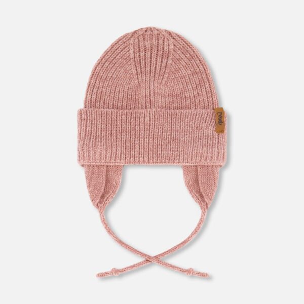 2par2 | Designed in Canada, Baby Mid-Season Knit Hat Dusty Pink