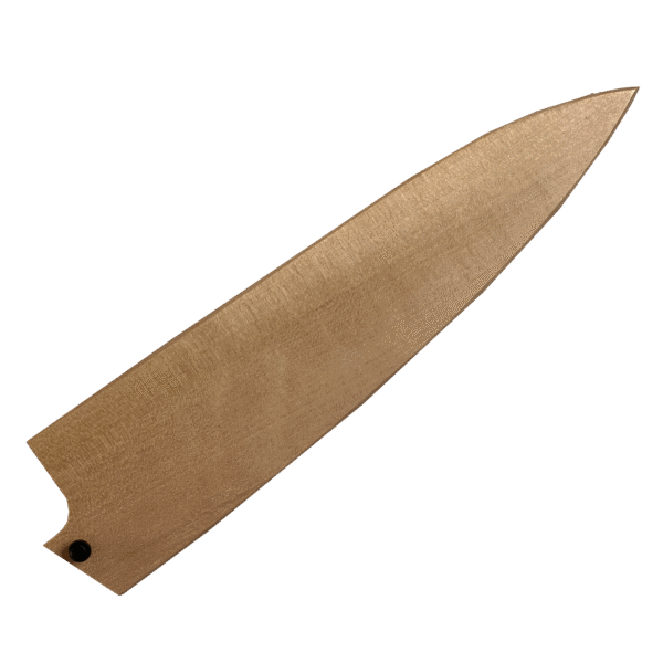 Ginza Steel Magnolia Wood Saya for 200mm Gyuto/Santoku Knives