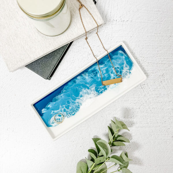 Small Ceramic Resin Trays | Lynn & Liana Designs, Made In Canada