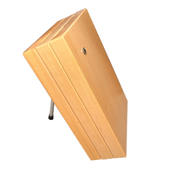 Knife Block Holder - Milly Beech Wood - (Knife not included)