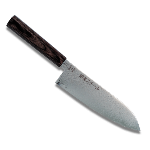 Seiryū (青龍) Series - Santoku Knife 180mm VG10 Damascus steel