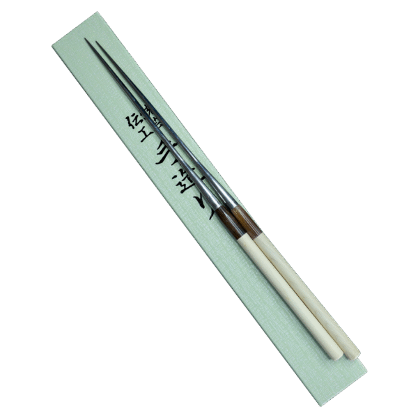 Takayuki Moribashi 165mm - Buffalo pattern Stainless Steel - wood handle