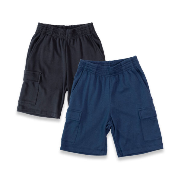 Kids Bamboo Cargo Shorts | Little & Lively, Made In Canada