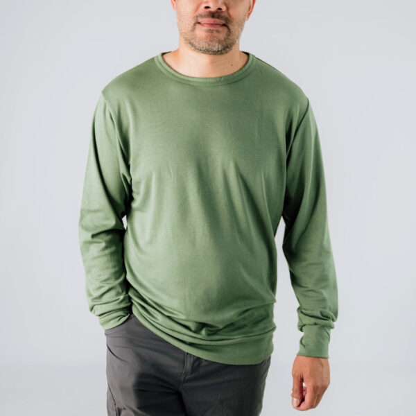 Men's Bamboo Pullover | Little & Lively, Made In Canada | Men's Clothing