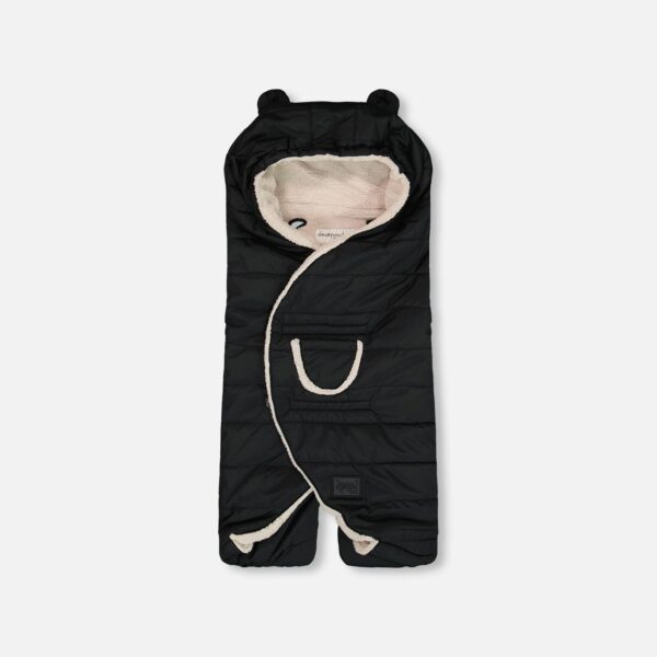 2par2 | Designed in Canada, Snugly Baby Wrap Designed For Car Seat And Stroller Black
