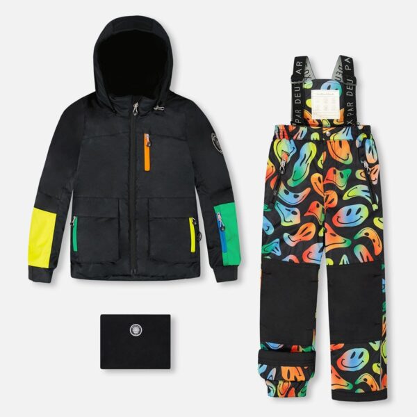 2par2 | Designed in Canada, Two-Piece Play Snowsuit Smiley Face