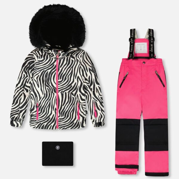 2par2 | Designed in Canada, Two-Piece Play Snowsuit Fuchsia