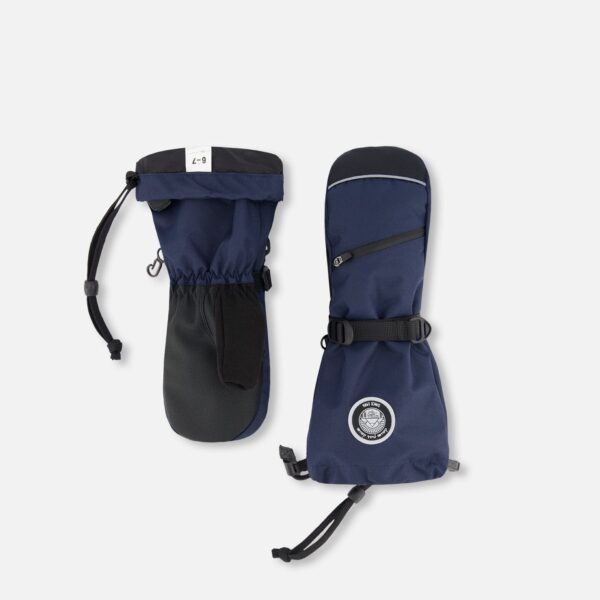 2par2 | Designed in Canada, Winter Mittens Teknik Navy Blue