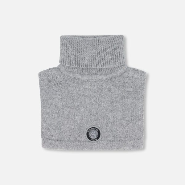 2par2 | Designed in Canada, Turtleneck Neckwarmer Heather Gray