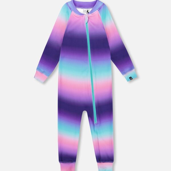 2par2 | Designed in Canada, One-Piece Thermal Underwear Purple Gradient