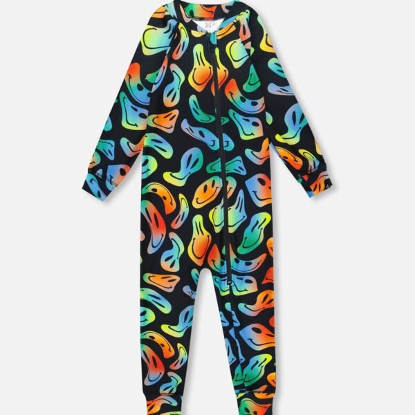 2par2 | Designed in Canada, One-Piece Thermal Underwear Smiley Face Boy