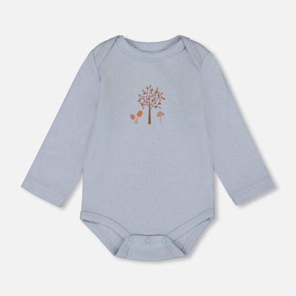 2par2 | Designed in Canada, Organic Cotton Onesie Light Blue