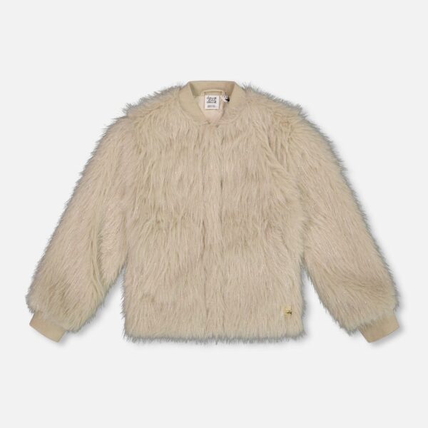 2par2 | Designed in Canada, Short Faux Fur Coat Beige