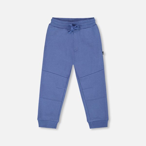 2par2 | Designed in Canada, Fleece Sweatpants With Articulated Knees Blue