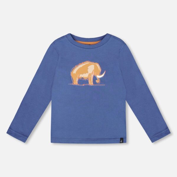 2par2 | Designed in Canada, Organic Cotton Long Sleeve T-Shirt Blue