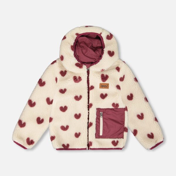 2par2 | Designed in Canada, Reversible Mid-Season Jacket Purple Plum