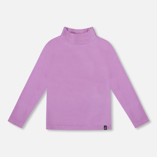 2par2 | Designed in Canada, Super Soft Ribbed Mock Neck Top Lavender