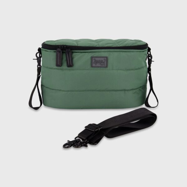 2par2 | Designed in Canada, Mini Diaper Bag Dark Gray Green