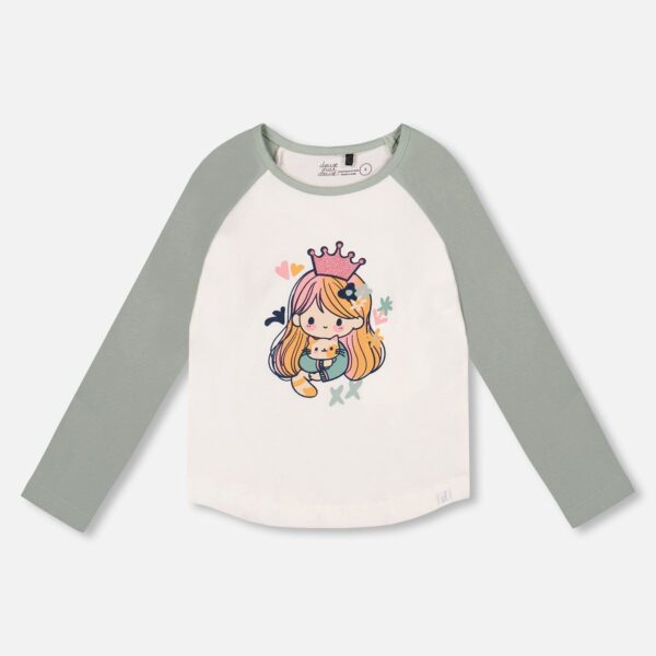 2par2 | Designed in Canada, Jersey Raglan Sleeve Tee Off-White